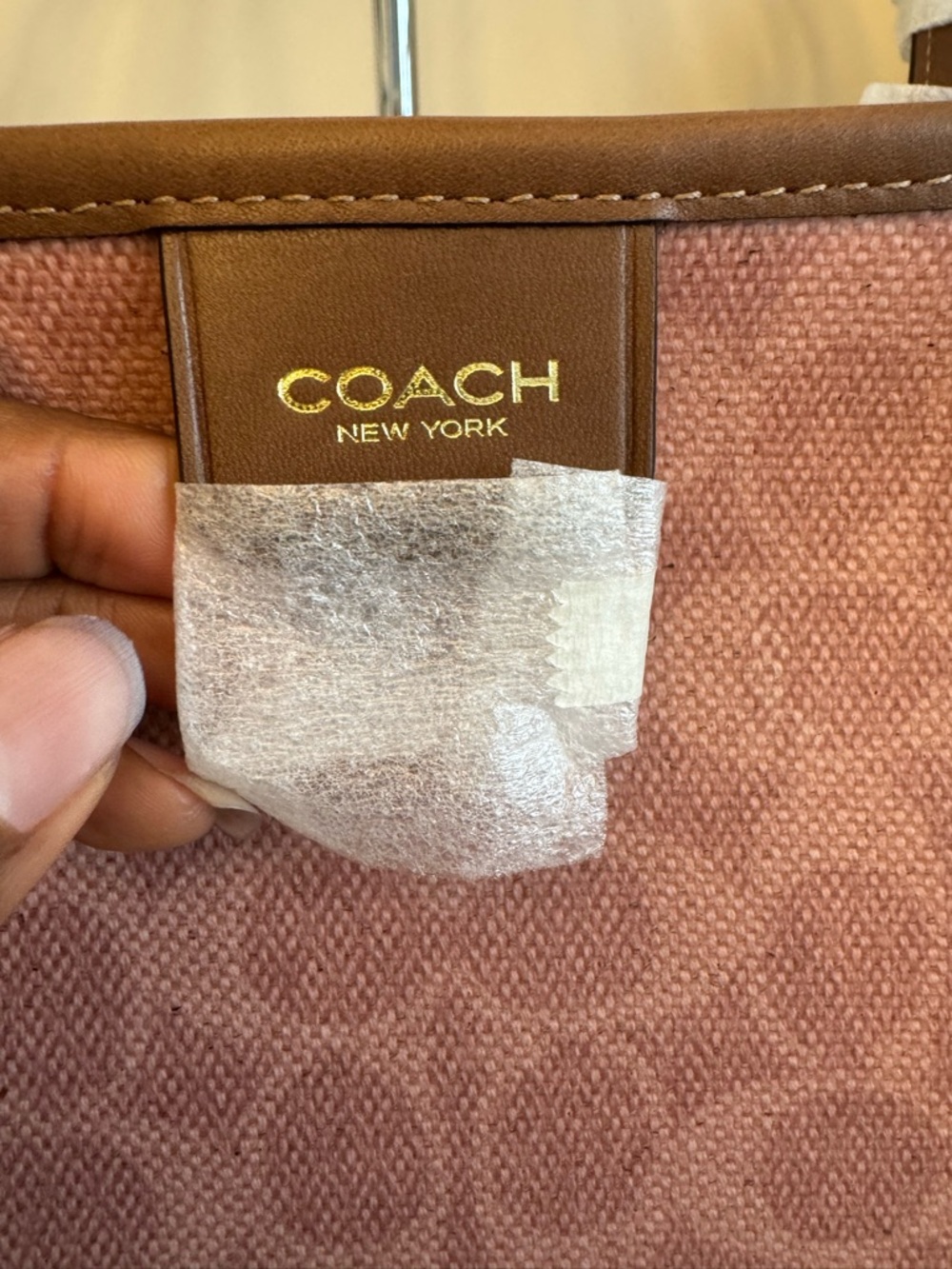 Coach Taxi Tote Large - Picture 9 of 13